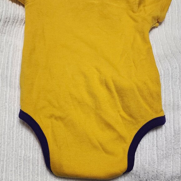 LSU Baby Onesie Size 6-9 Months - Picture 3 of 3